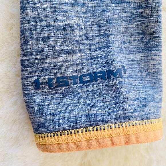 Under Armour Hoodie Blue Pull Over Hooded Sweatshirt with Pockets Size YMD Girls - Picture 3 of 15